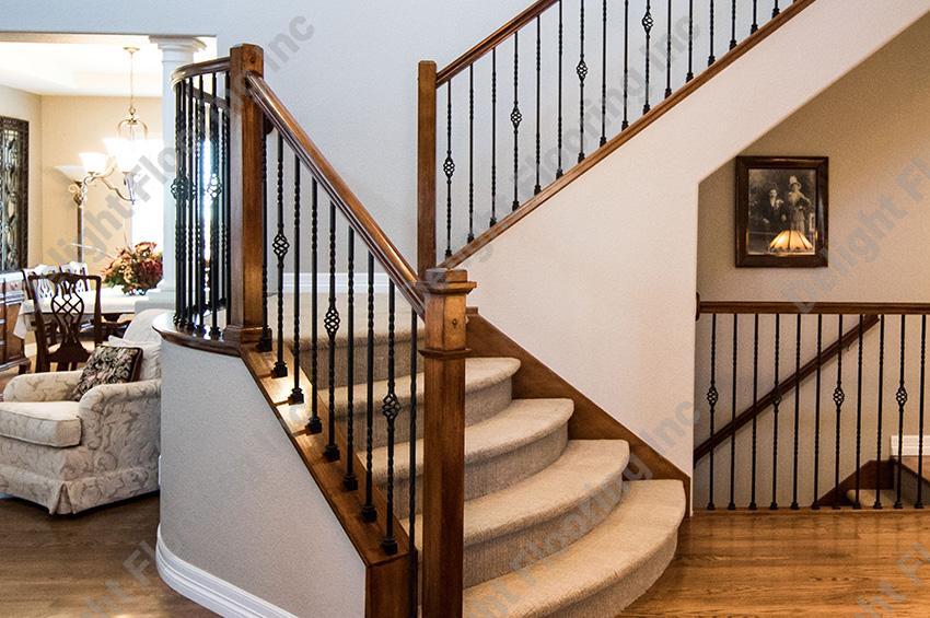 Carpet stairs project