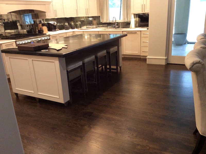 Hardwood flooring project