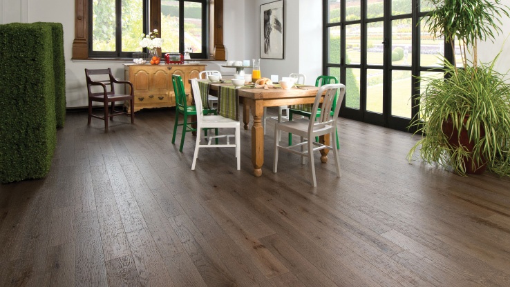 Hardwood flooring project