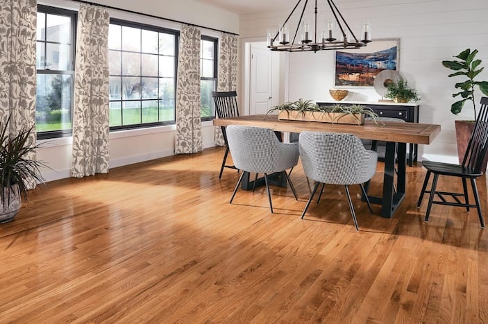 Hardwood flooring project