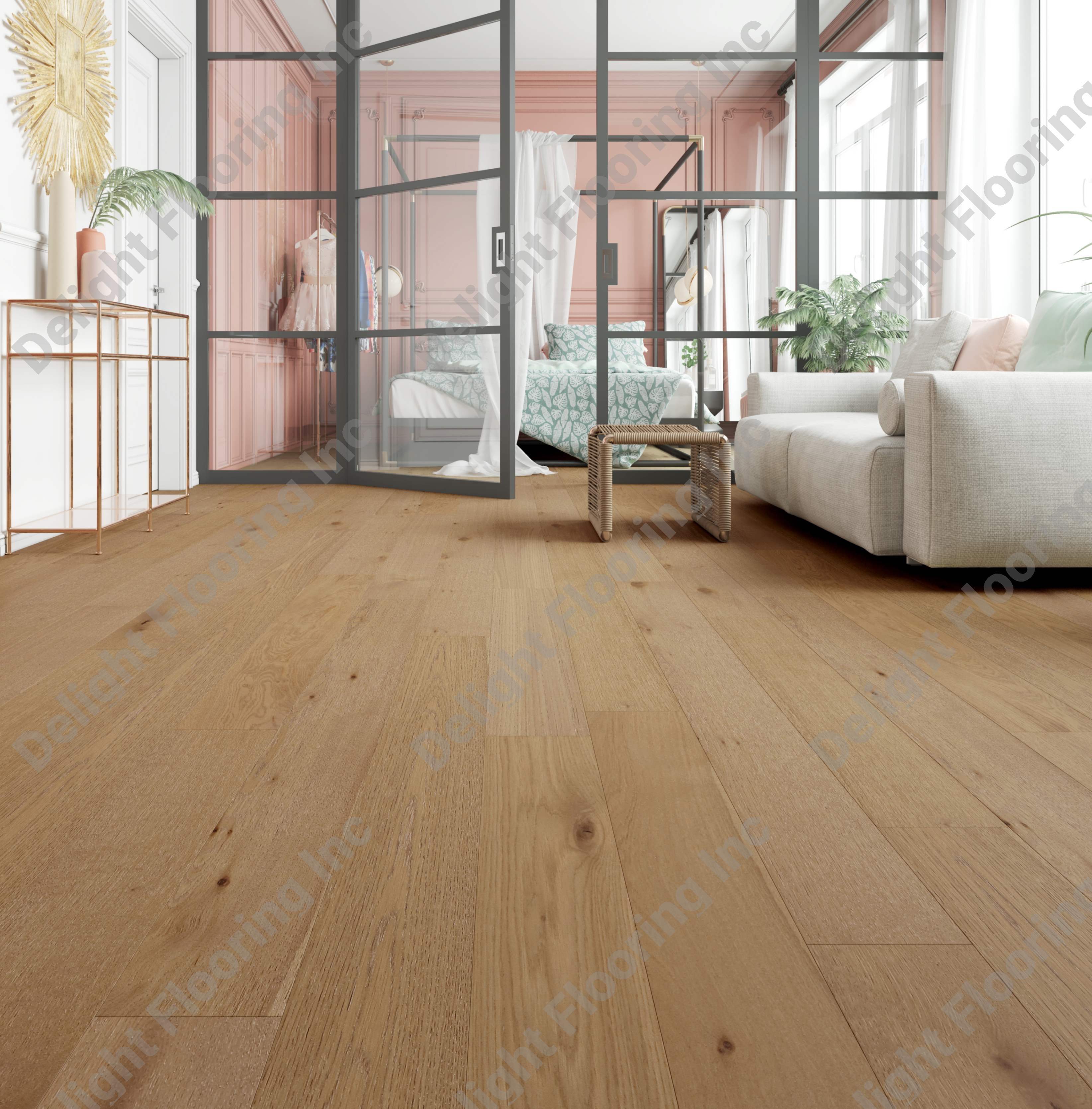 Hardwood flooring project
