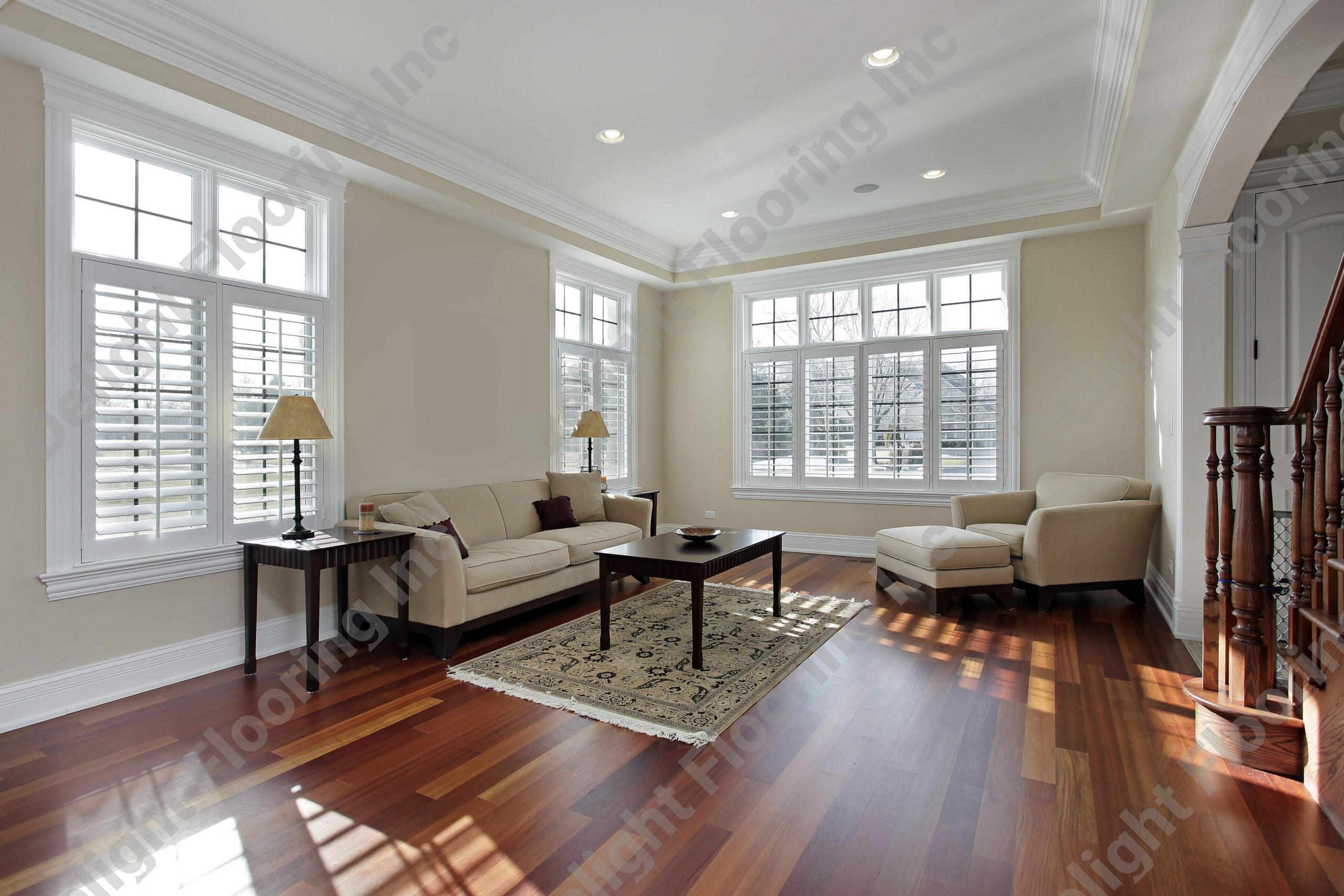 Hardwood flooring project