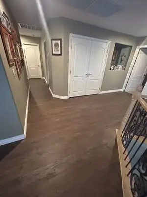 Connected hardwood areas