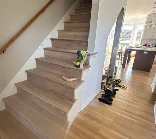 Laminate flooring project