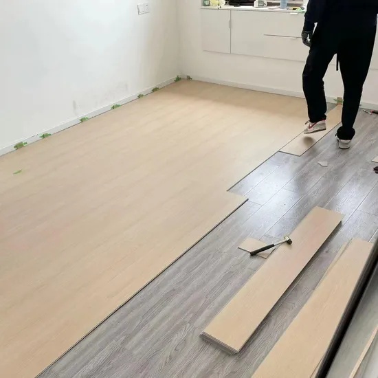 Laminate flooring project