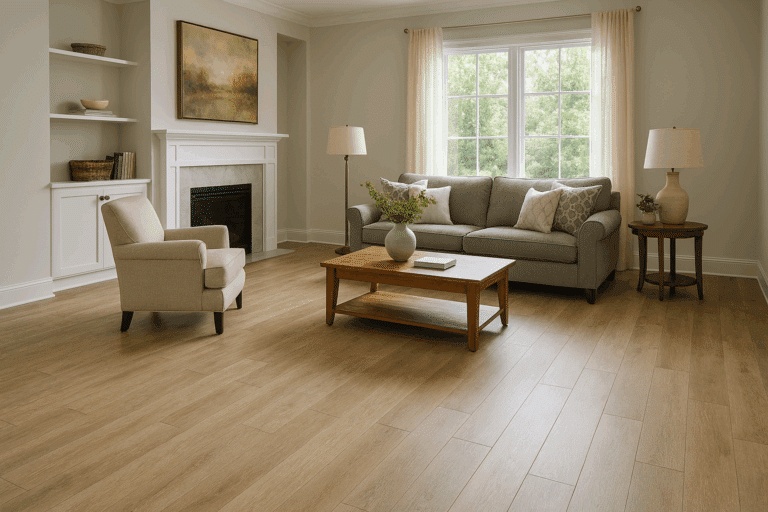 Laminate flooring project