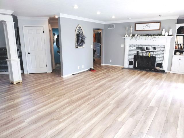 Laminate flooring project