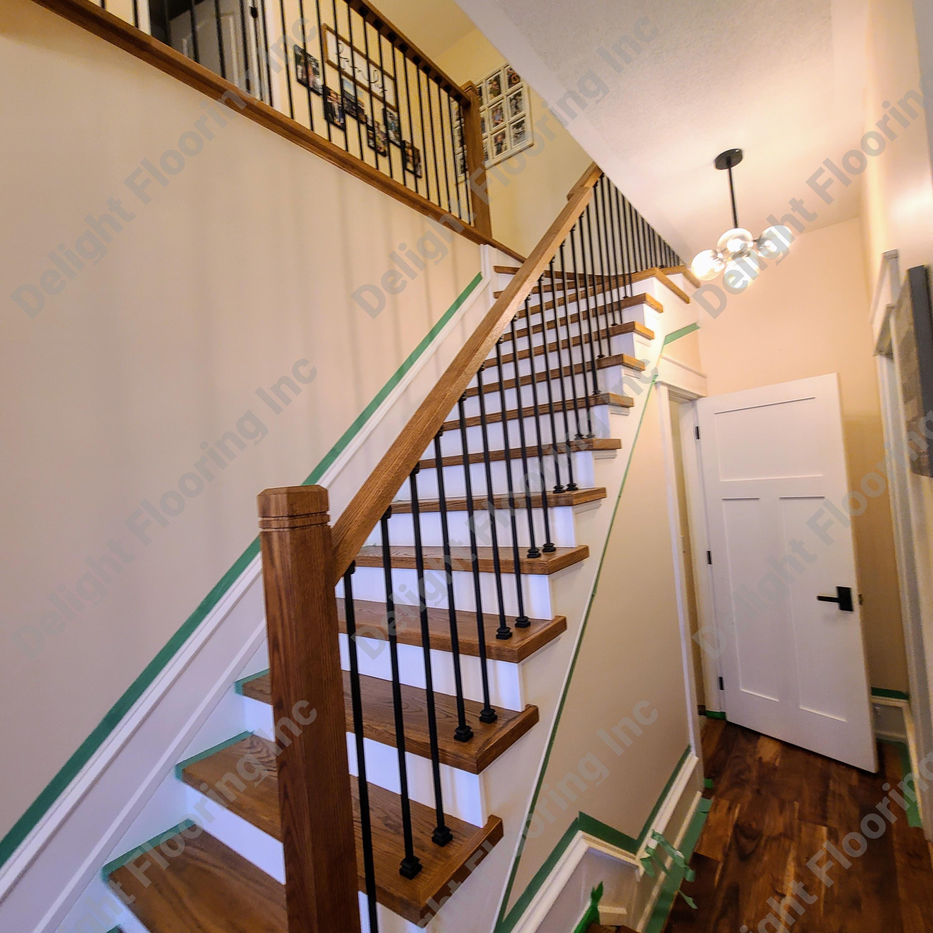 Railing installation project