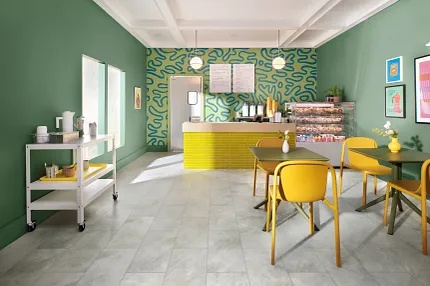 Vinyl flooring project