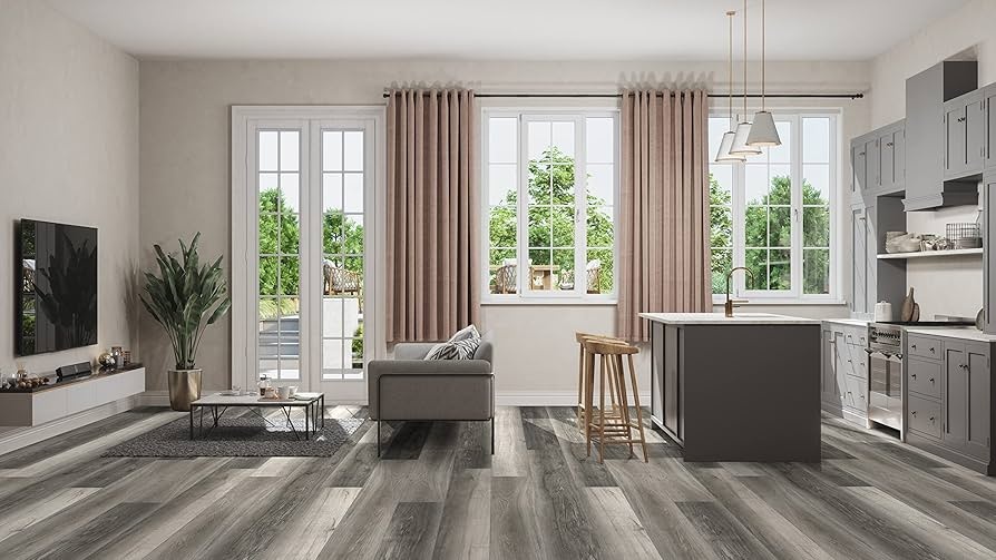 Vinyl flooring project