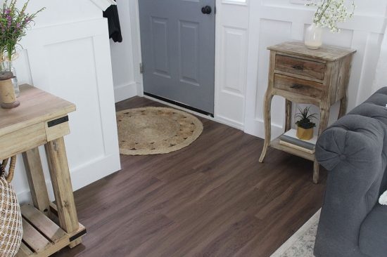 Vinyl flooring project