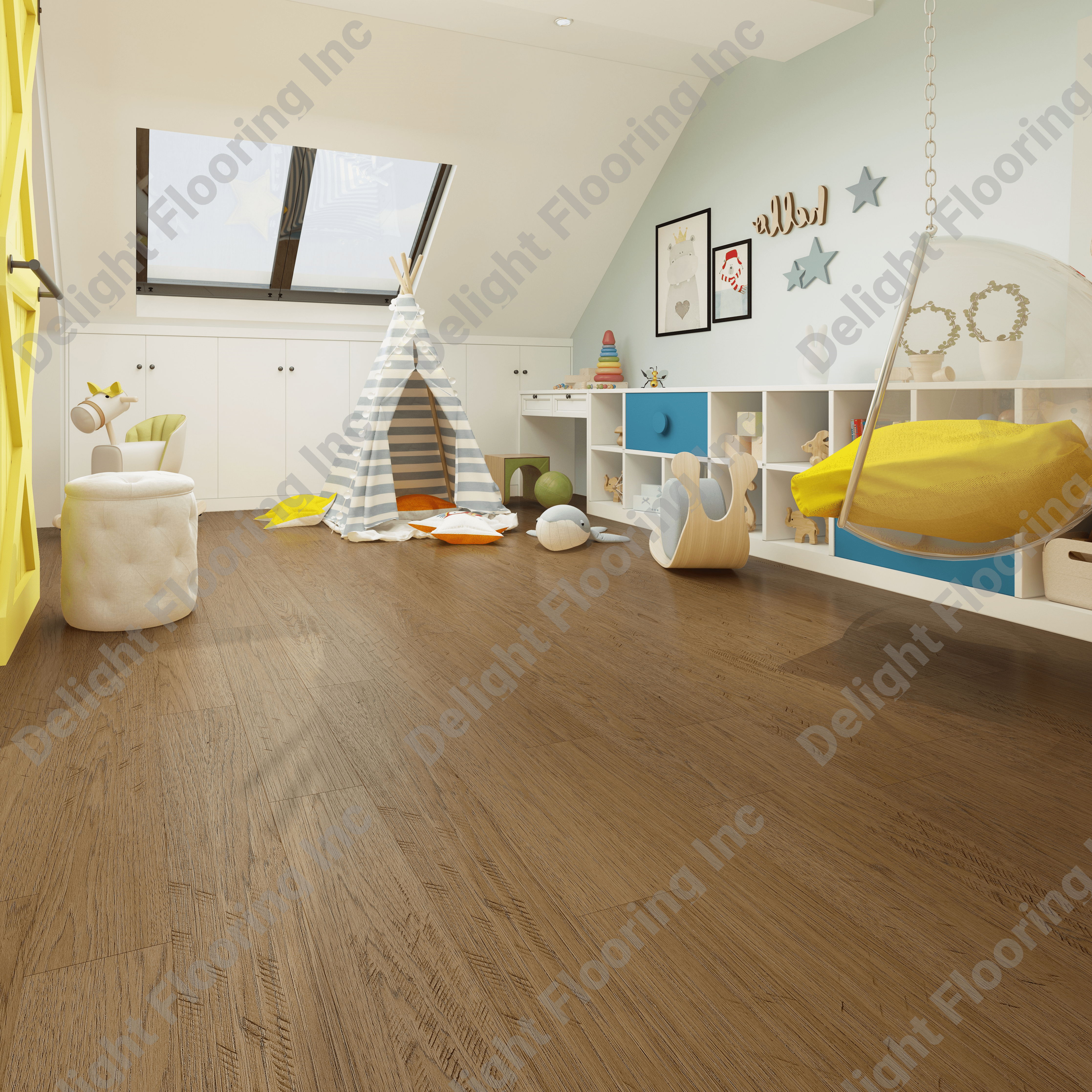 Vinyl flooring project